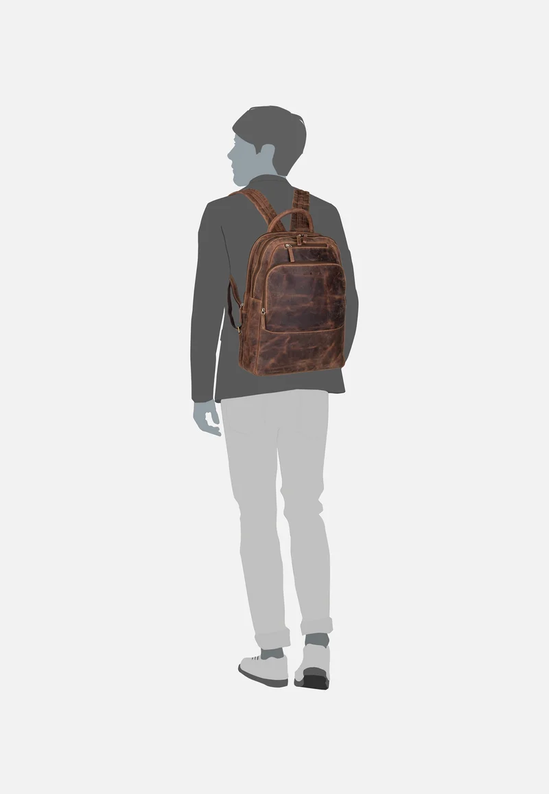 Vintage 1531 Sattelbraun - Rucksack