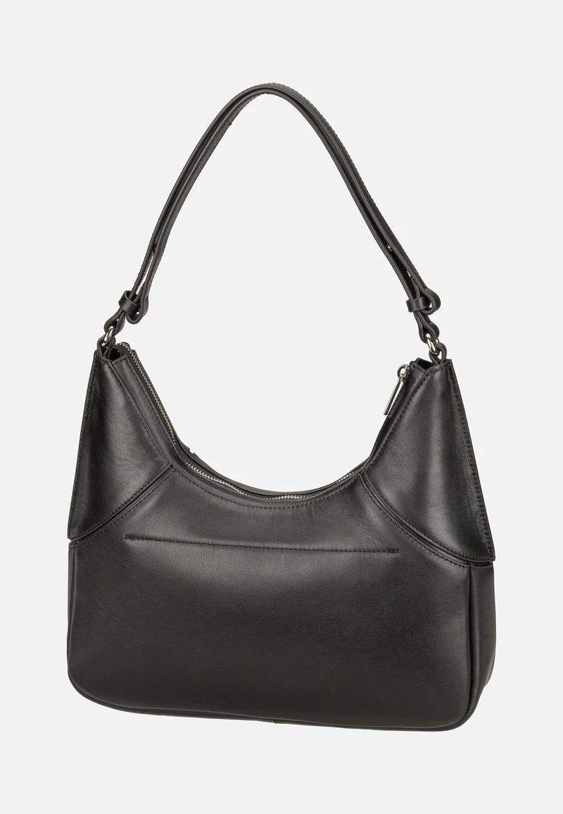 Lilly S Soft Nappa Black - Hobo Bag