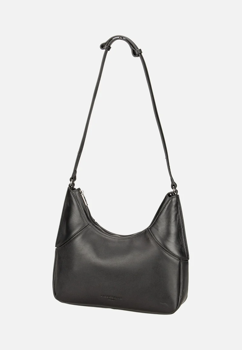 Lilly S Soft Nappa Black - Hobo Bag