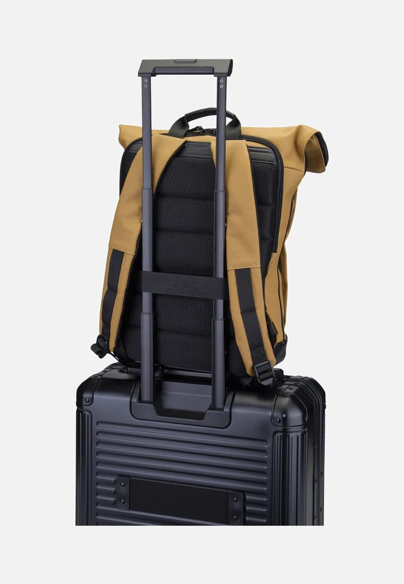Borgholm Courier 5306 Mustard - Rolltop Rucksack