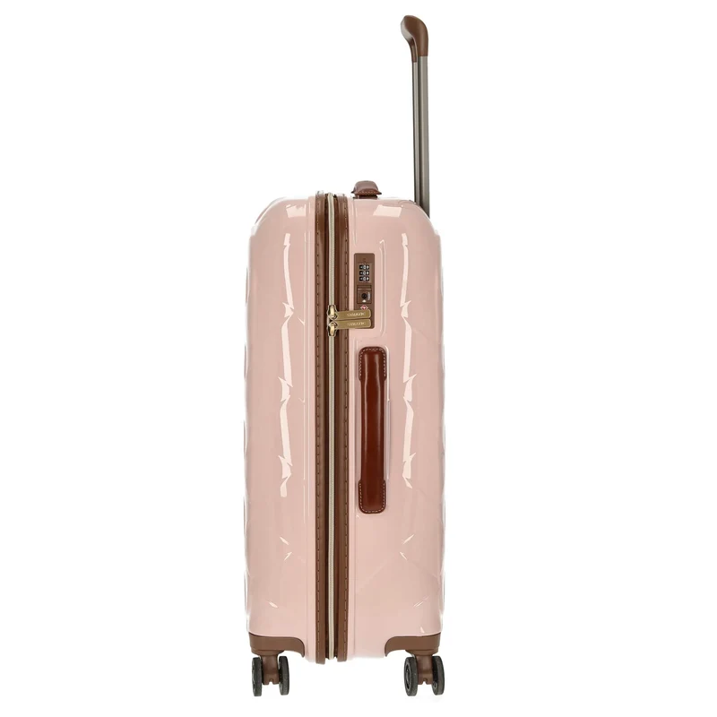 Stratic Leather and More - 4-Rollen-Trolley 66 cm M (rose)