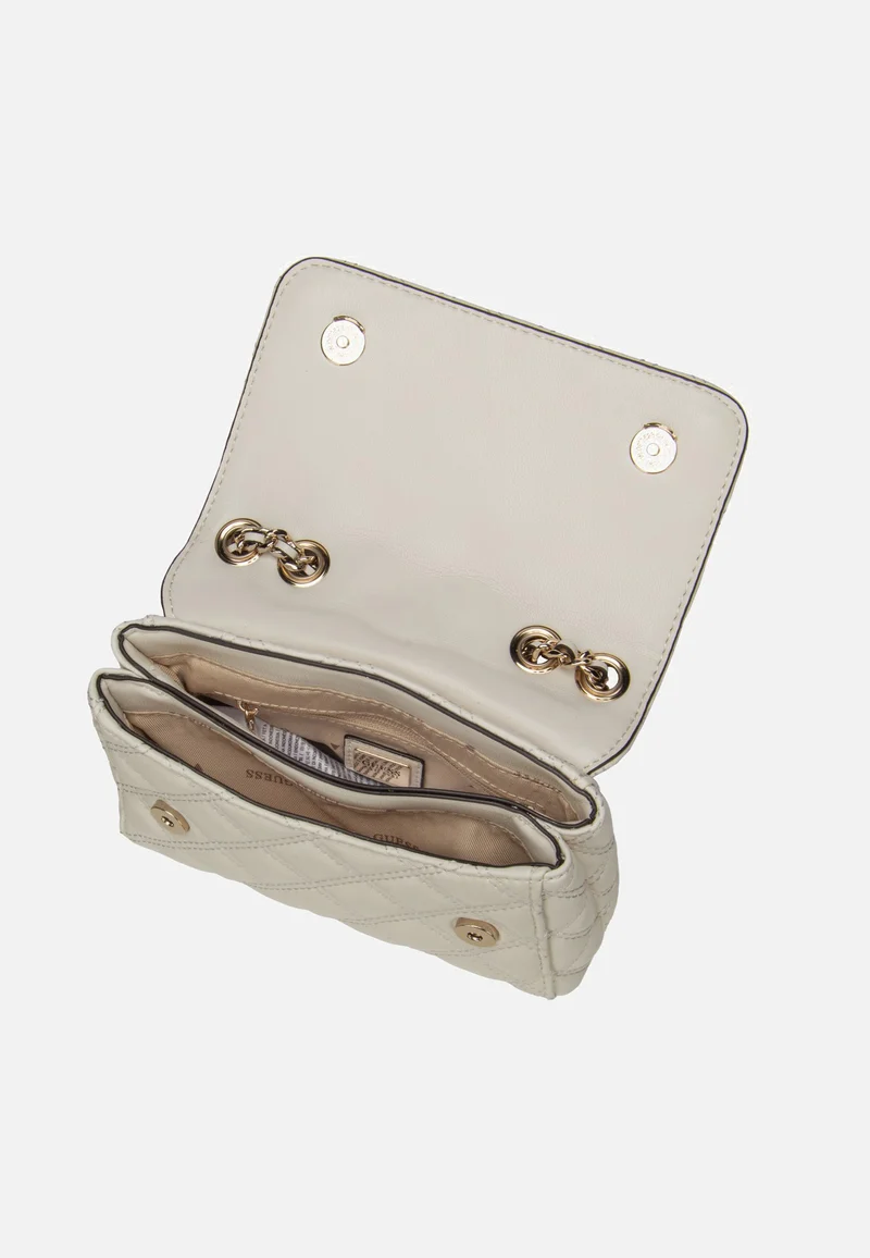 Giully II Mini 2 Comp Conv Flap Off White - Abendtasche