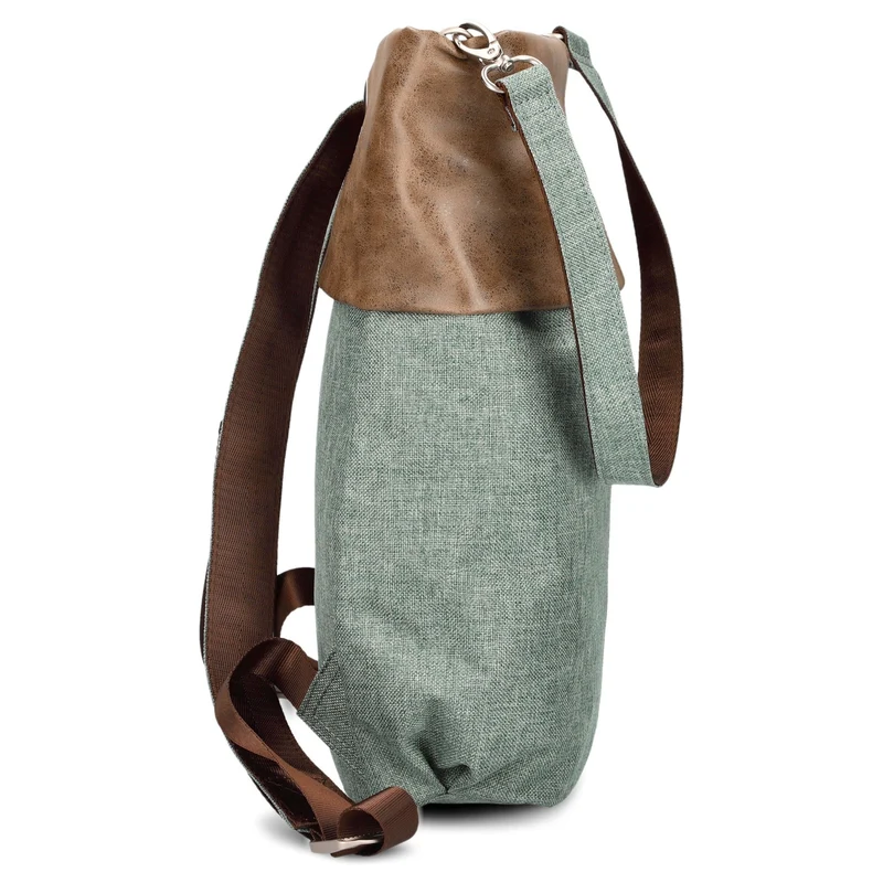 zwei Olli OR12 - Umhängetasche/Rucksack 34 cm (eucalyptus)