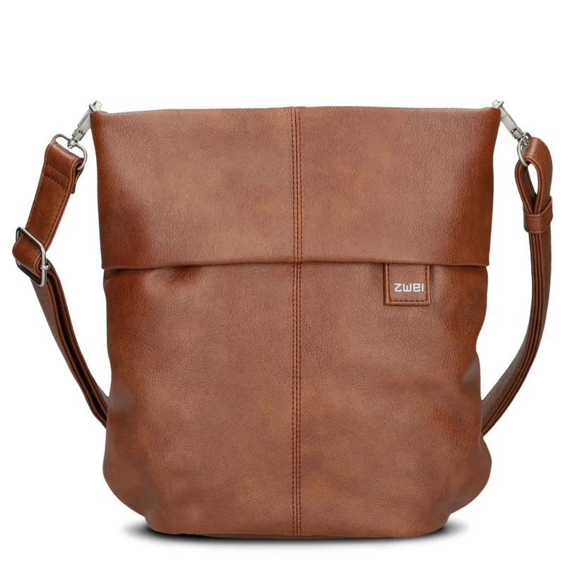 zwei Mademoiselle M90 - Umhängetasche 28 cm (cognac)
