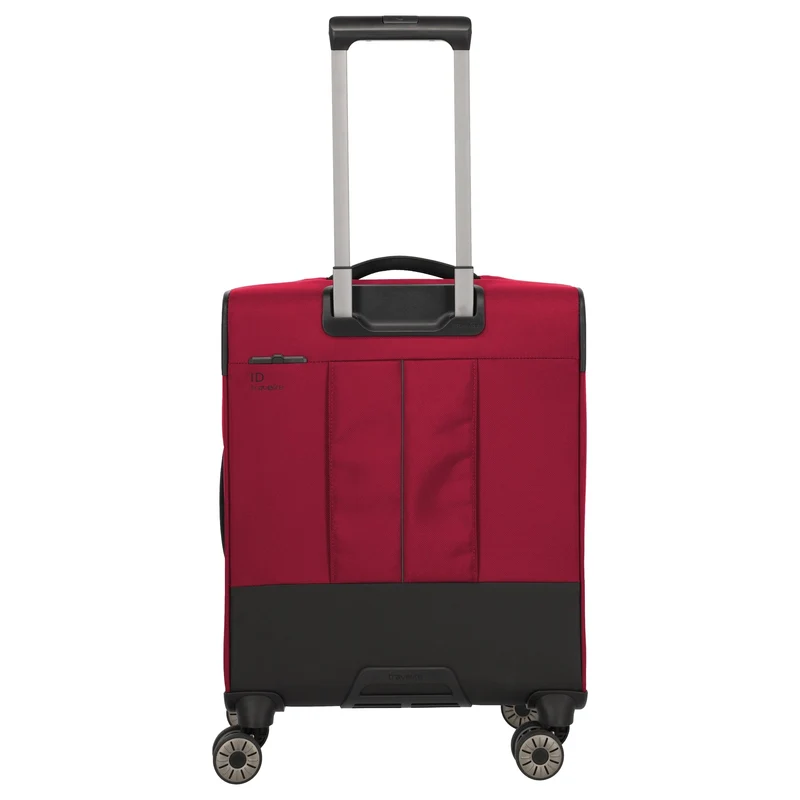 Travelite Crosslite - 4-Rollen-Kabinentrolley S 55 cm (red)