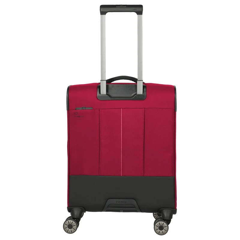Travelite Crosslite - 4-Rollen-Kabinentrolley S 55 cm erw. (red)