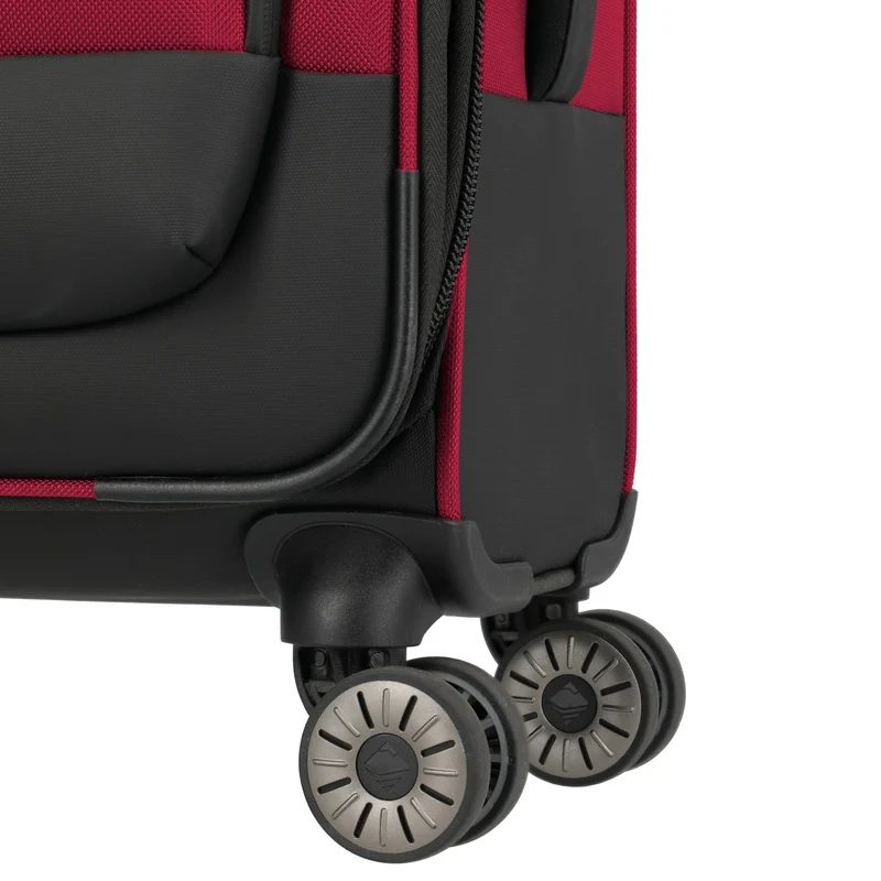 Travelite Crosslite - 4-Rollen-Kabinentrolley S 55 cm erw. (red)
