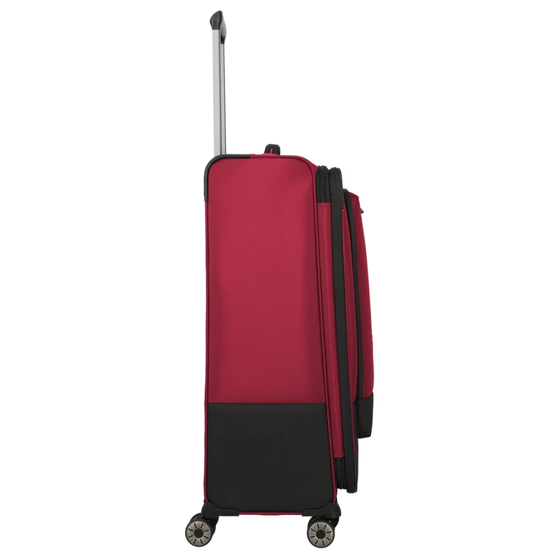 Travelite Crosslite - 4-Rollen-Trolley L 77 cm erw. (red)
