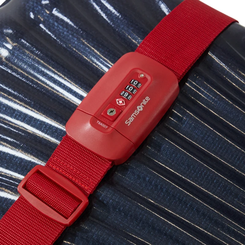 Samsonite Ta Revolution Strap/TSA Lock - Koffergurt 180 cm (red)