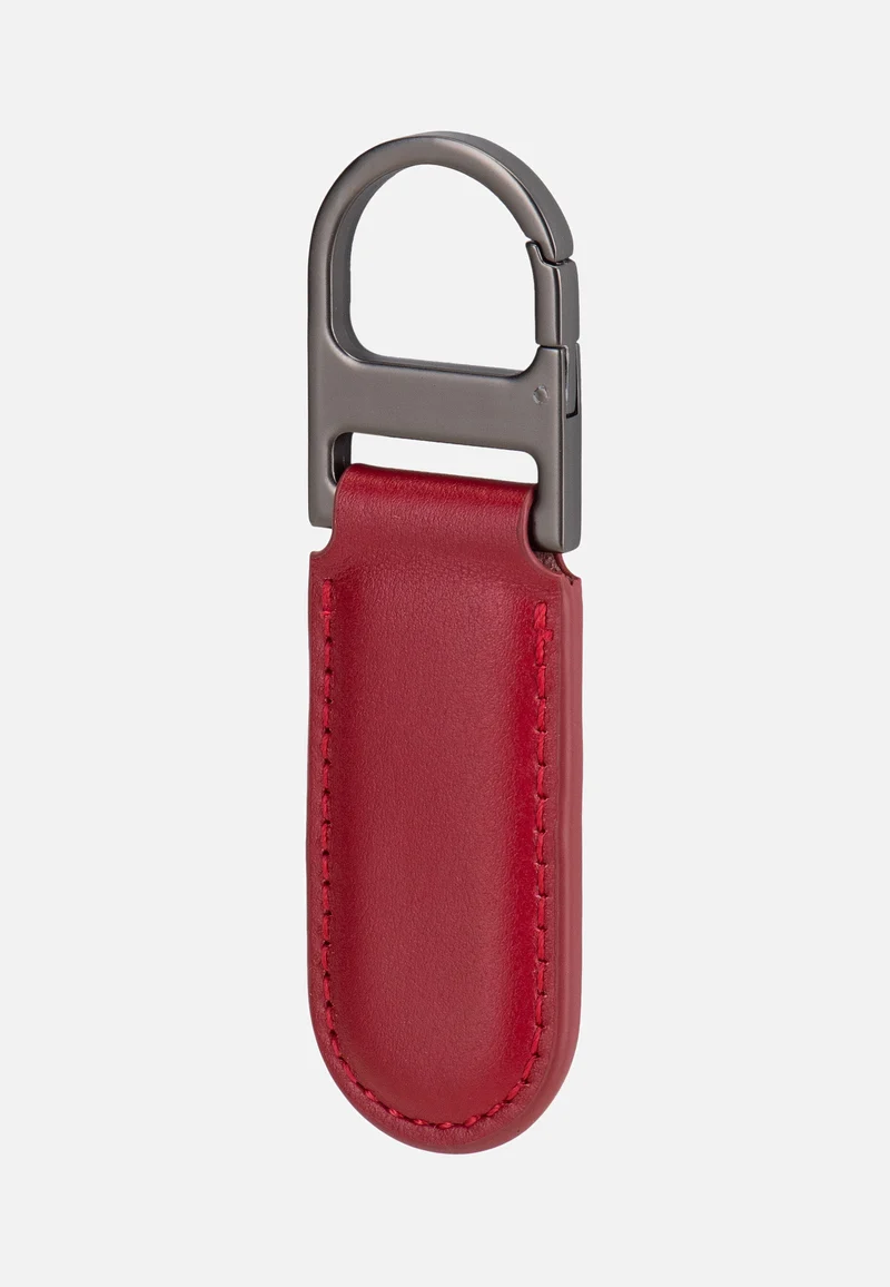 Keyring Oval 28809 Carmine Red - Schlüsselanhänger