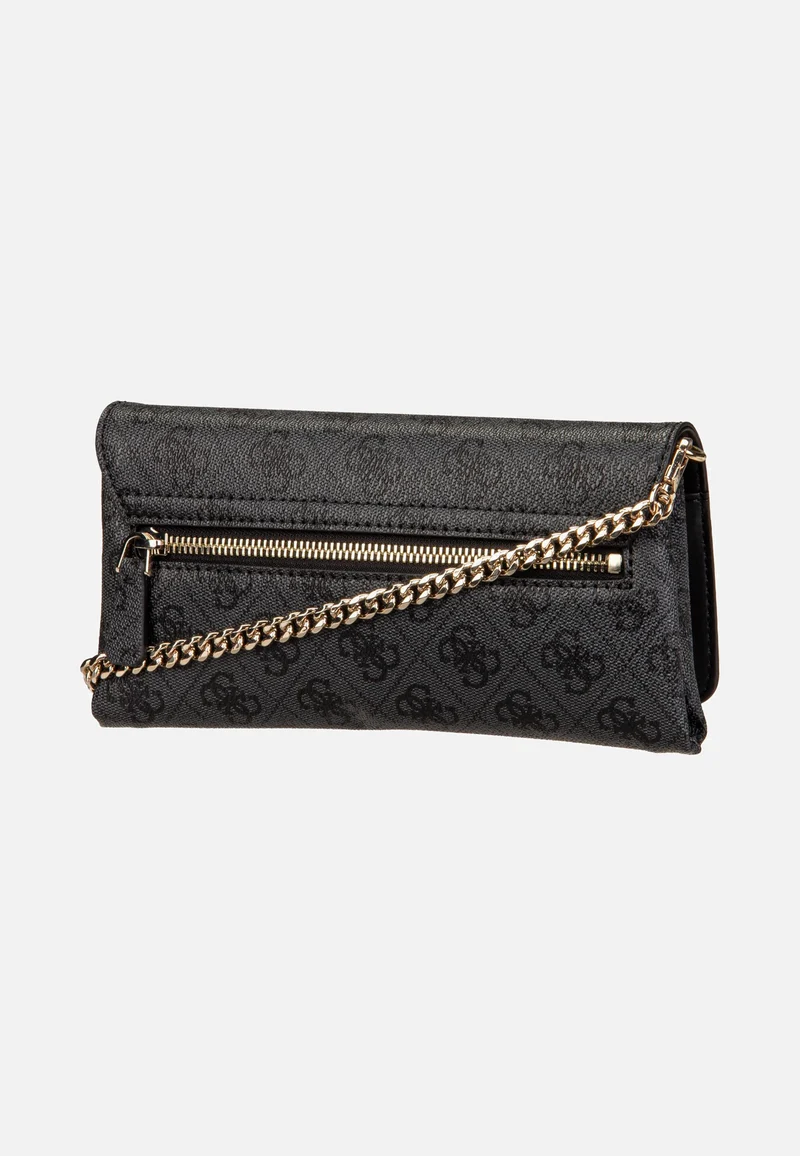 Noelle II Xbody Flap Organizer Coal Logo - Clutch