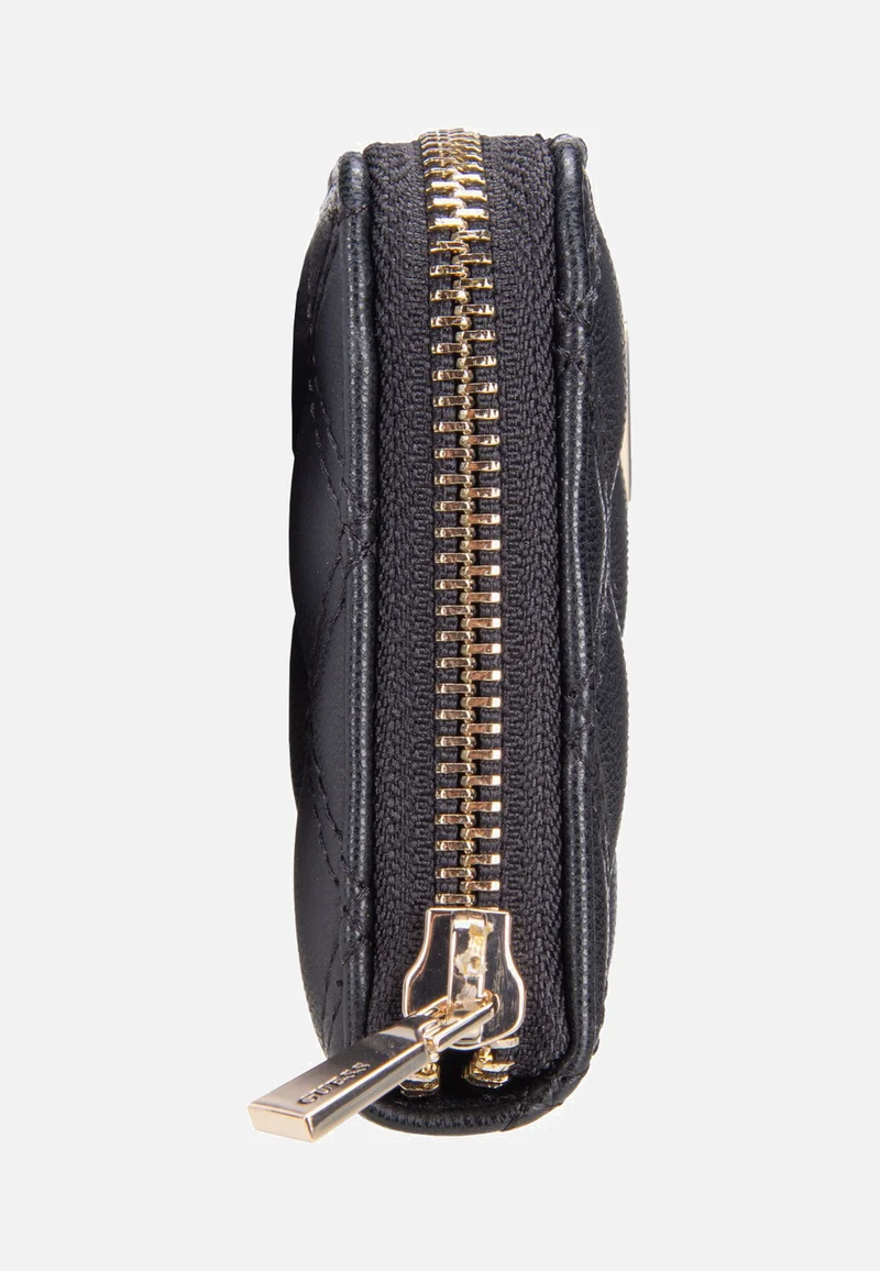 Giully II Slg Med Zip Around Black - Portemonnaie