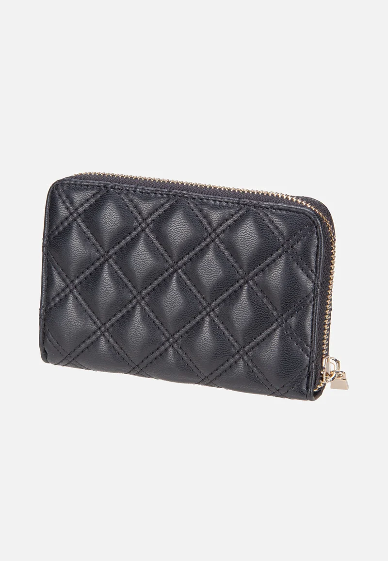 Giully II Slg Med Zip Around Black - Portemonnaie