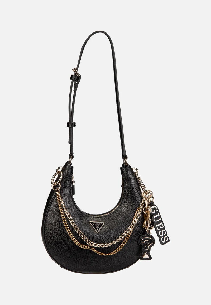 Davina Shoulder Black - Umhängetasche