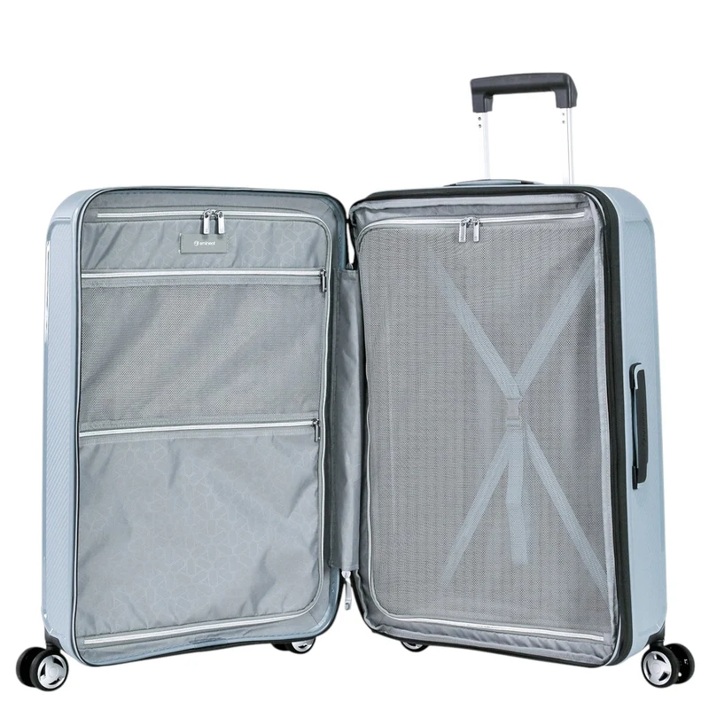 Eminent AEGIS - 4-Rollen-Trolley 67 cm erw. (light blue)