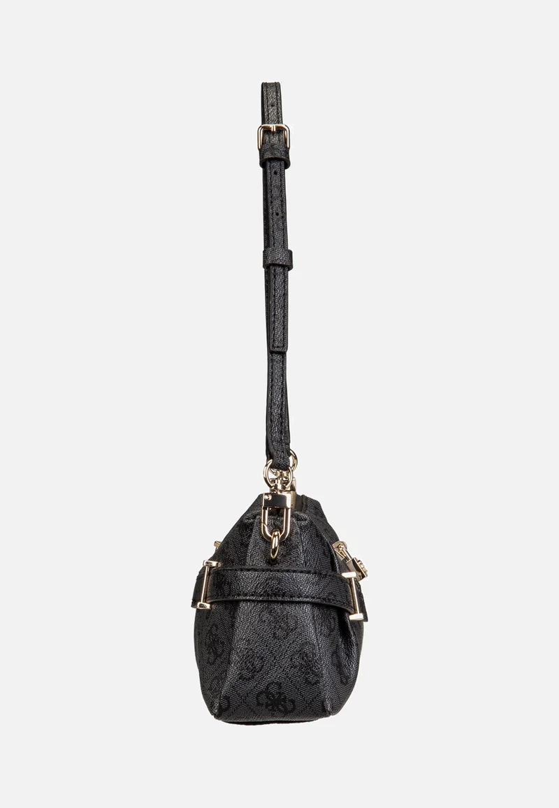 Yesba Mini Top Zip Coal Logo - Umhängetasche