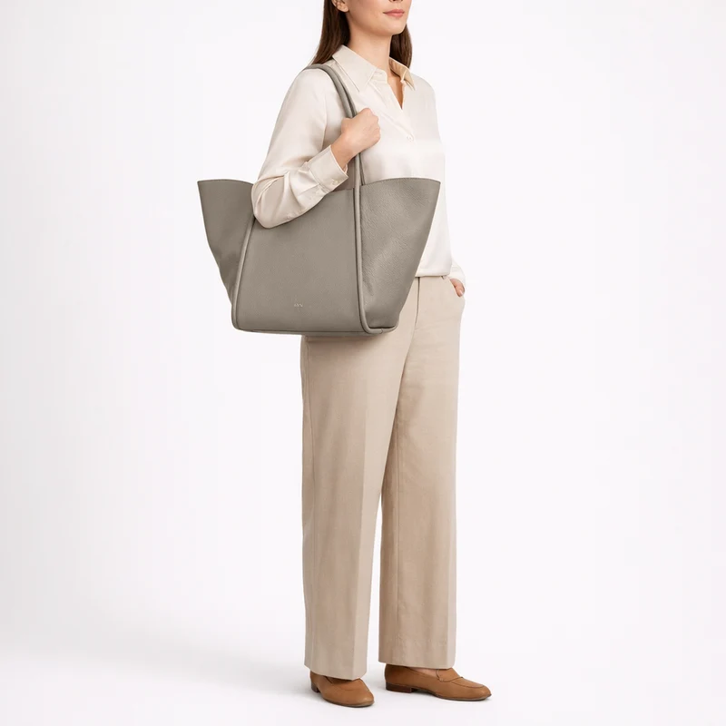 abro Willow Agave - Shopper 32 cm (stone)