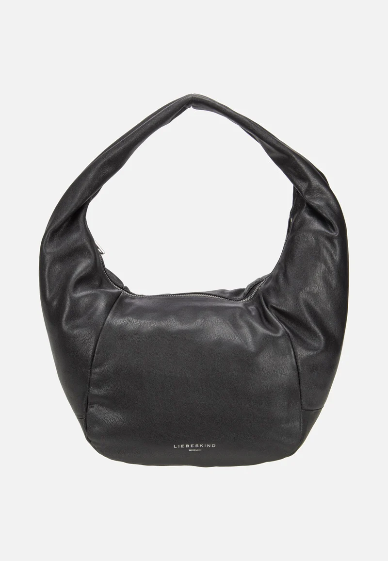 Farrah Hobo M Vintage Goat Black - Hobo Bag