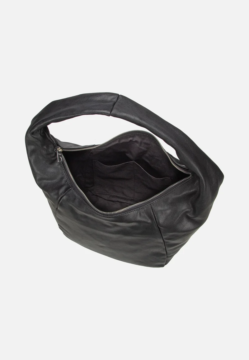 Farrah Hobo M Vintage Goat Black - Hobo Bag