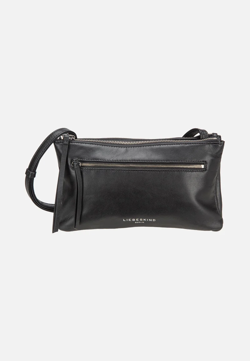 Zena S Indian Sheep Double Black - Crossbody Bag