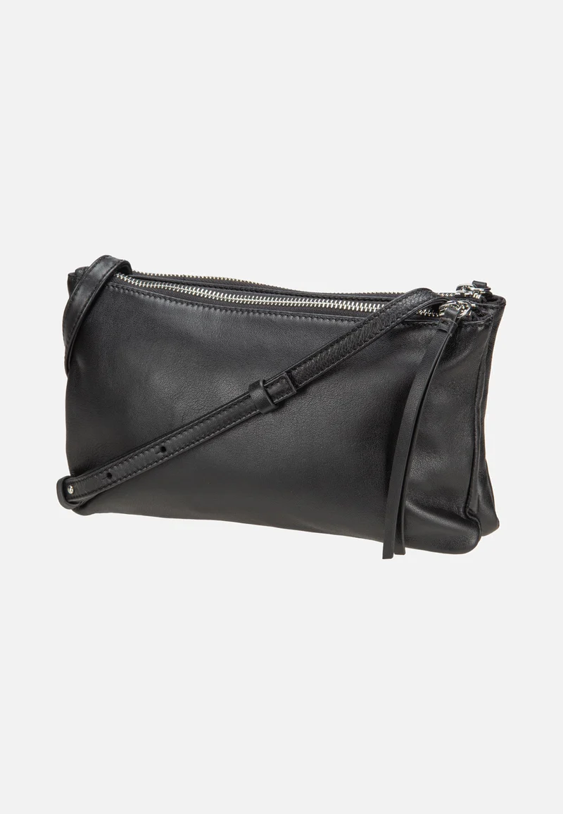 Zena S Indian Sheep Double Black - Crossbody Bag