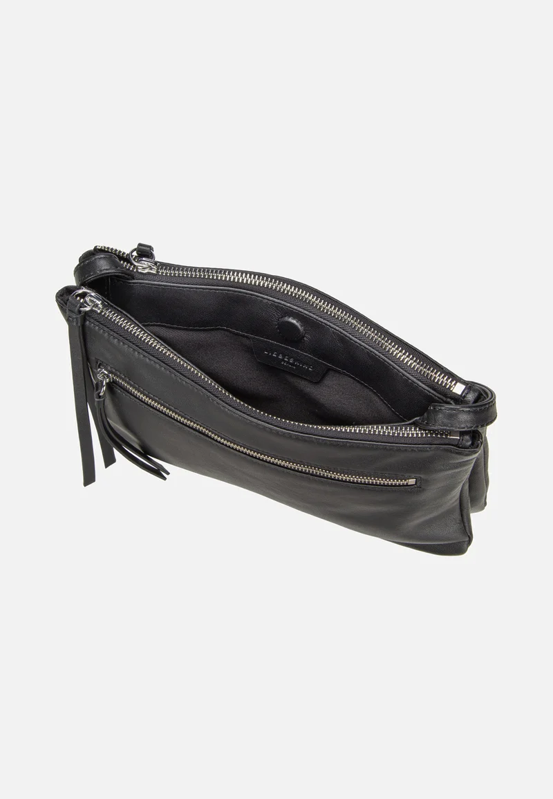 Zena S Indian Sheep Double Black - Crossbody Bag