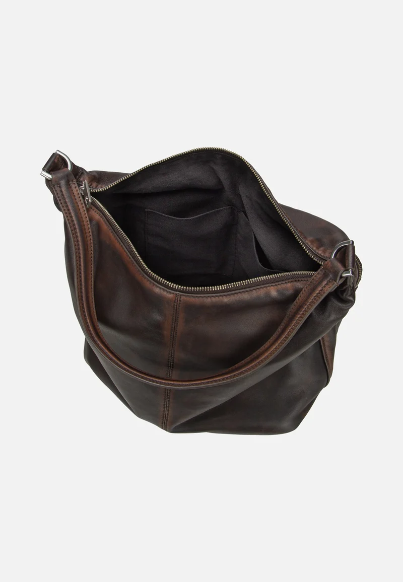 Andrea Hobo M Lamb Snowcem Roasted Coconut - Hobo Bag