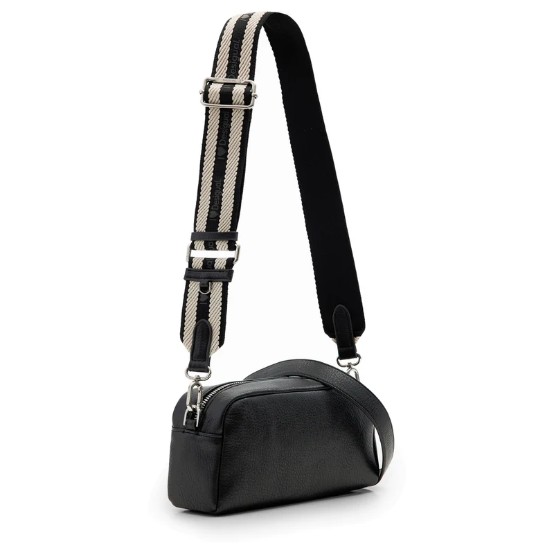 Desigual Half Logo - Umhängetasche 22 cm (black)