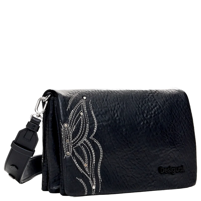 Desigual Goodall Dortmund Flap 2.0 - Umhängetasche 24.5 cm (schwarz)