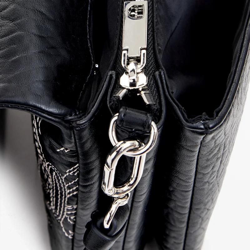 Desigual Goodall Dortmund Flap 2.0 - Umhängetasche 24.5 cm (schwarz)
