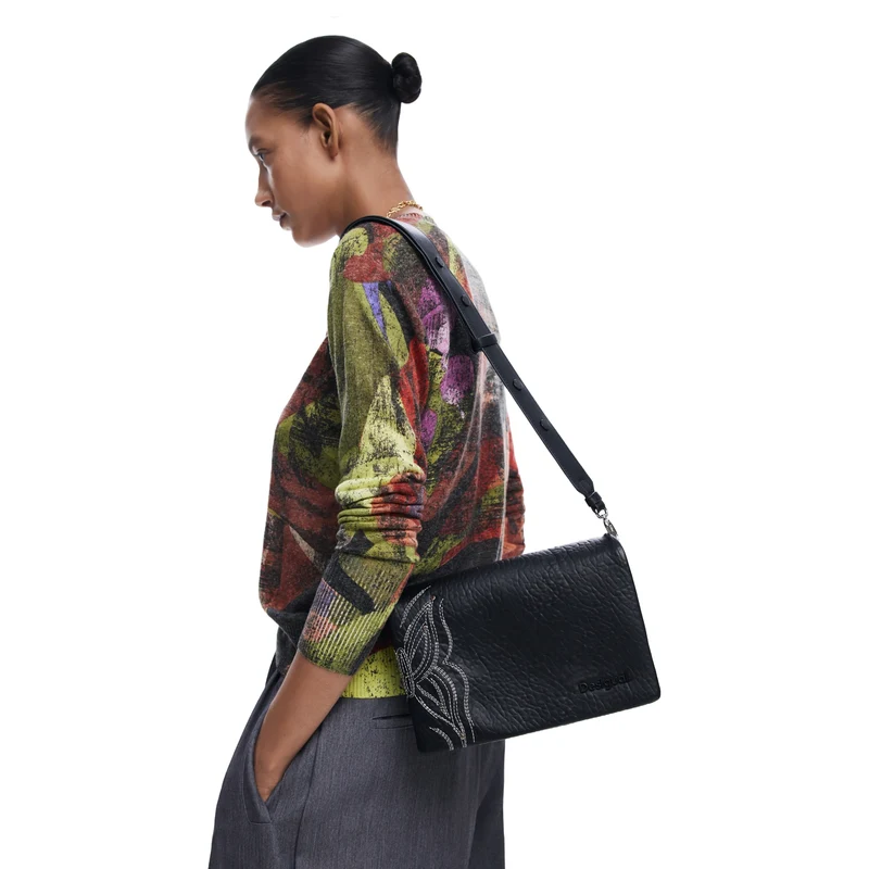 Desigual Goodall Dortmund Flap 2.0 - Umhängetasche 24.5 cm (schwarz)