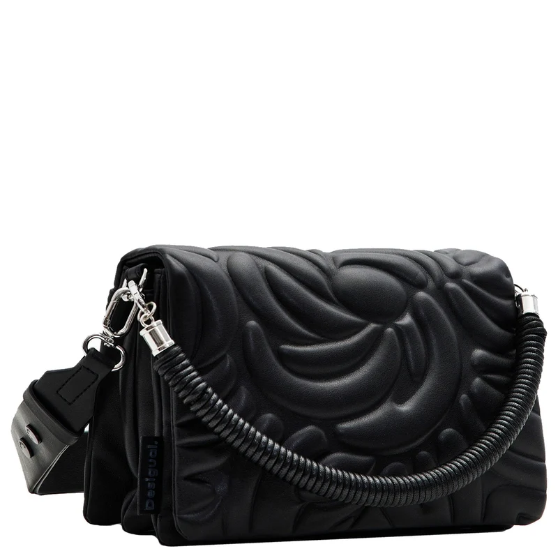 Desigual Curie Dortmund 2.0 - Schultertasche 25 cm (black)