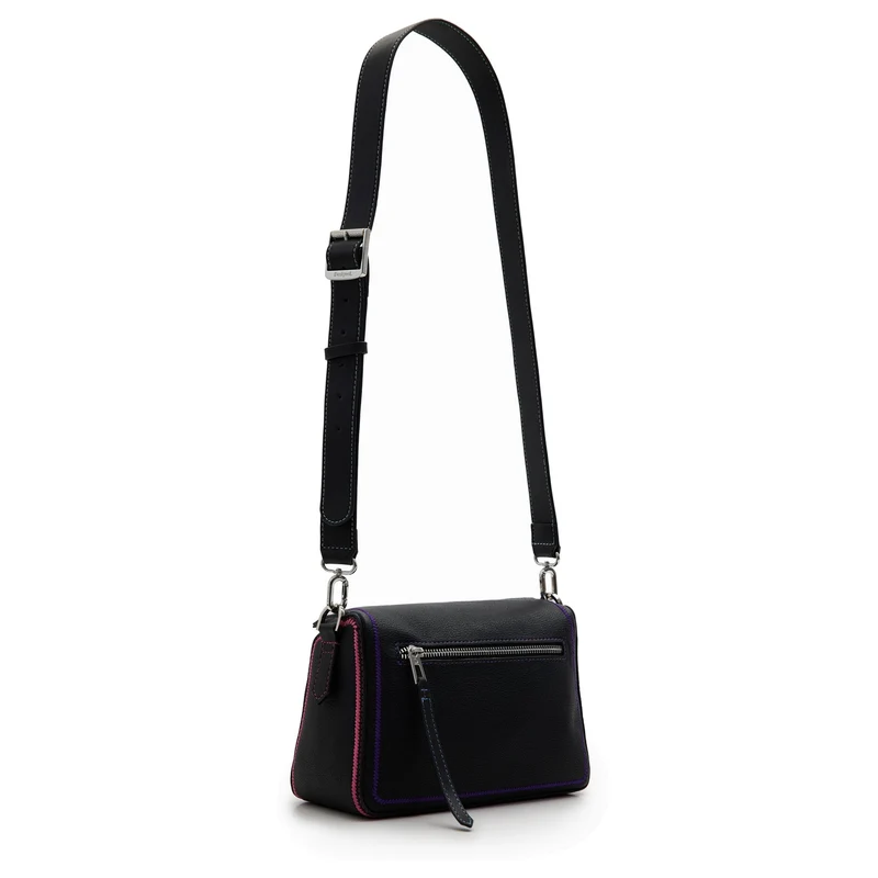 Desigual Cleo Black Phuket - Schultertasche Mini 22.5 cm (black)