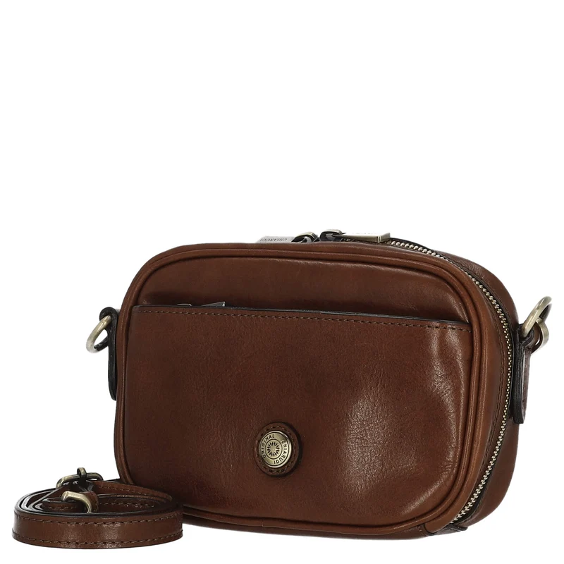Chiarugi Classic - Umhängetasche Mini 20 cm (braun)