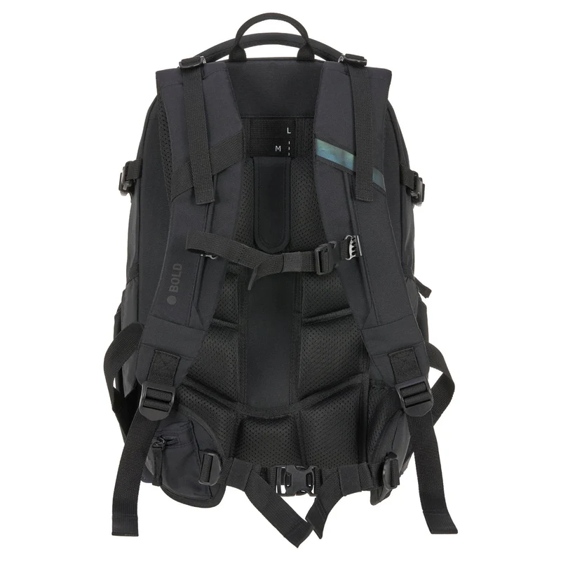Lässig Bold Origin - Schulrucksack 46.5 cm (Black)