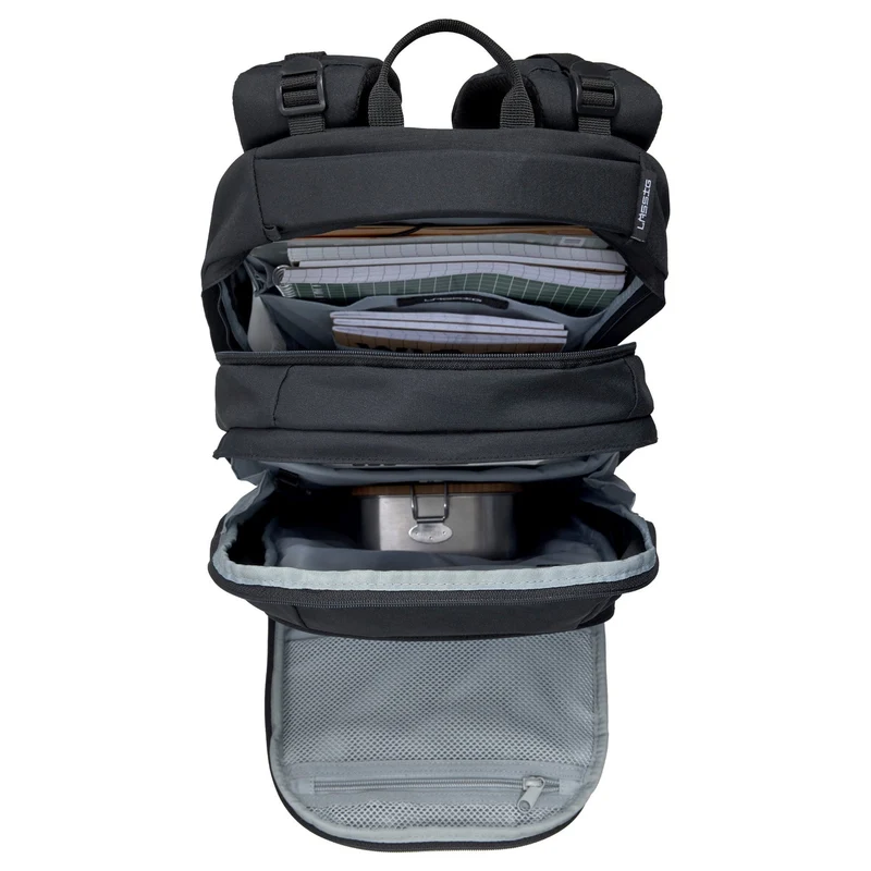 Lässig Bold Origin - Schulrucksack 46.5 cm (Black)