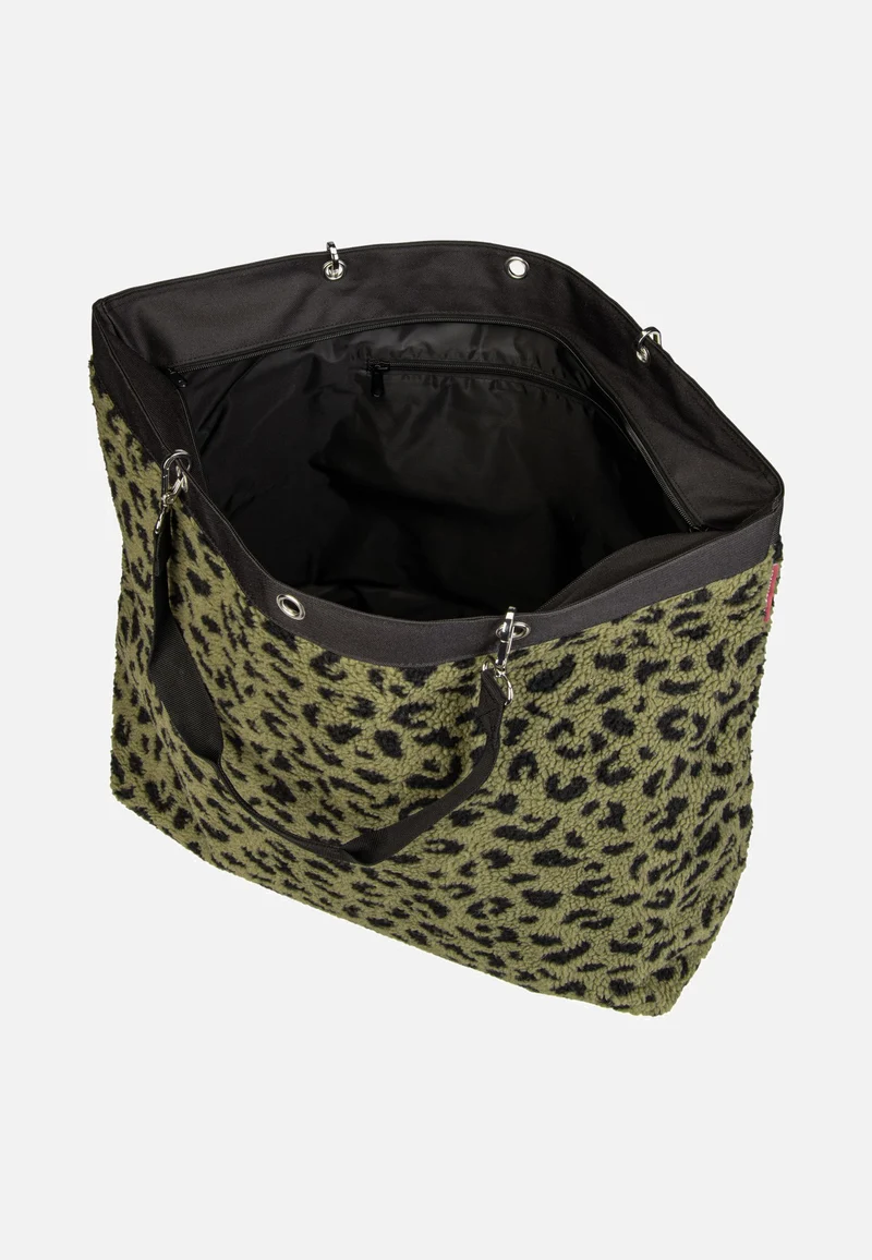Shopper XL Teddy Leo Olive - Einkaufstasche