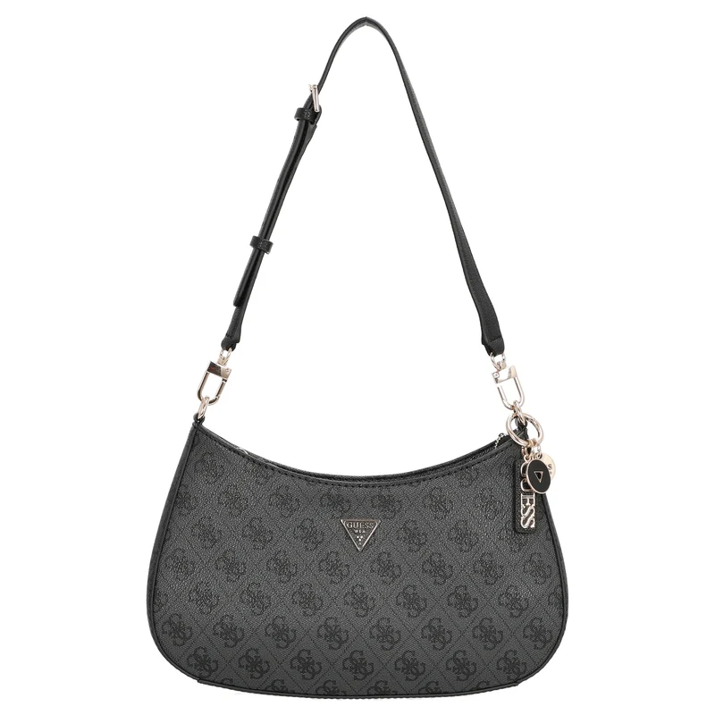 Guess Noelle II Top Zip - Schultertasche 28 cm (coal logo)