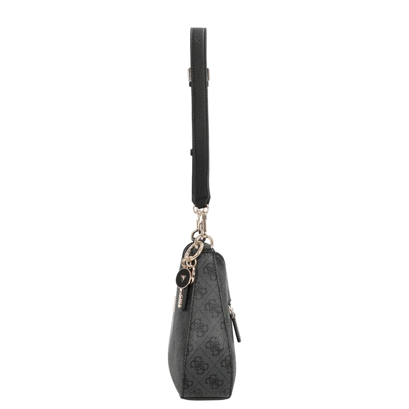Guess Noelle II Top Zip - Schultertasche 28 cm (coal logo)