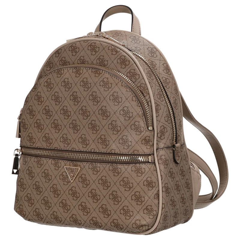 Guess Manhattan II Large - Rucksack 33 cm (latte logo)