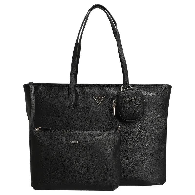 Guess Power Play II - Shopper L mit herausnehmbarer Pouch 39 cm (black)