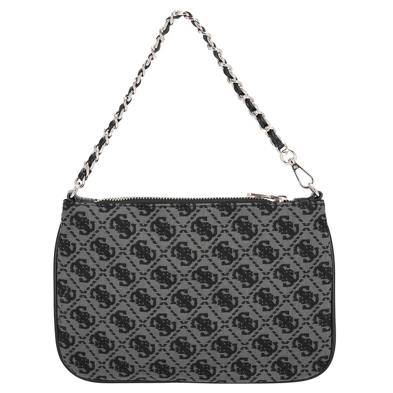 Guess Flat Pouch - Schultertasche 24.5 cm (coal logo)