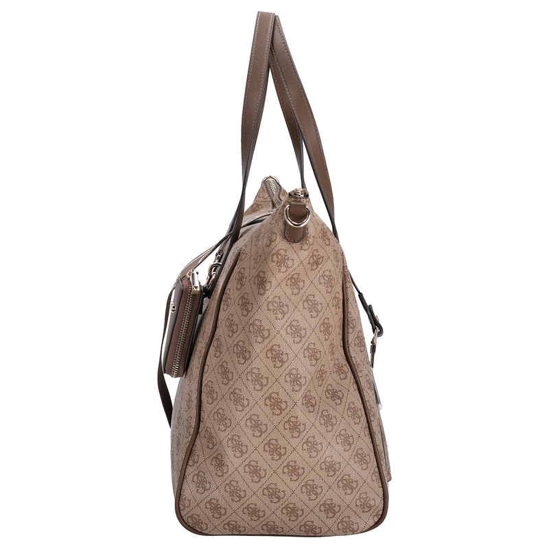 Guess Latona Carryon L - Shopper 52 cm (latte logo)