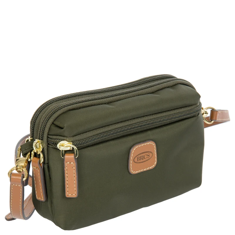 Brics X-Collection - Umhängetasche 18 cm (olive)
