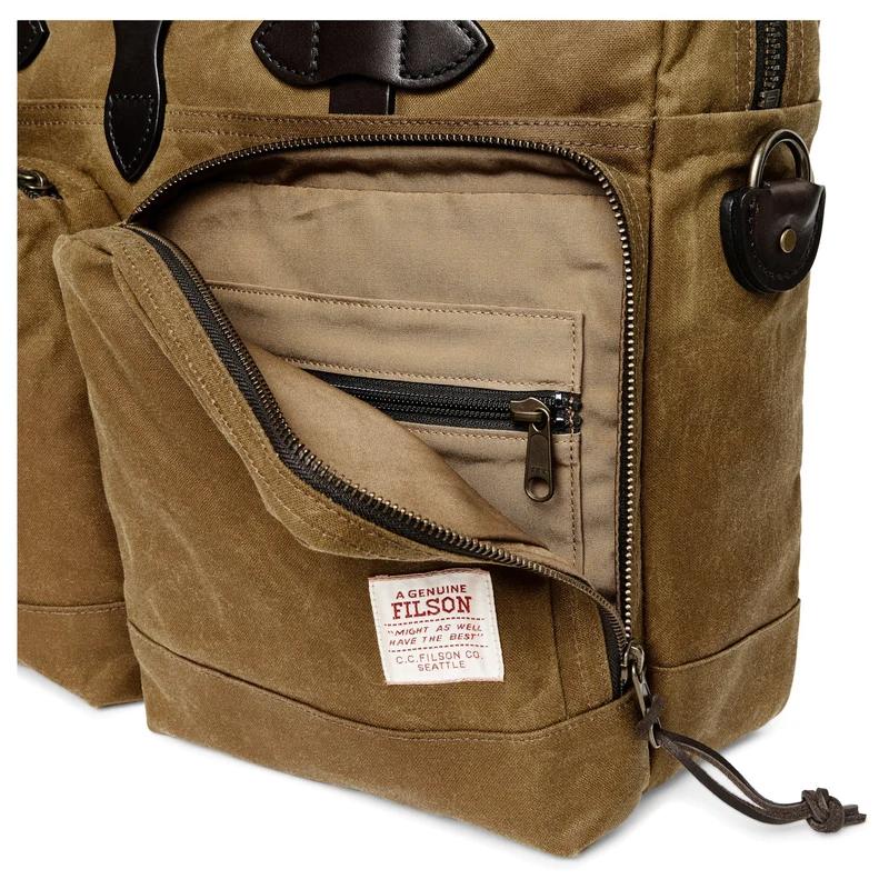 Filson 24 Hour Tin - Aktentasche 16" 43 cm (dark tan)