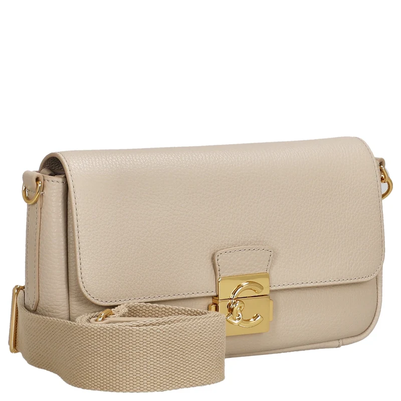 Coccinelle C-Me Lock Medium - Schultertasche 24 cm (sandshell)