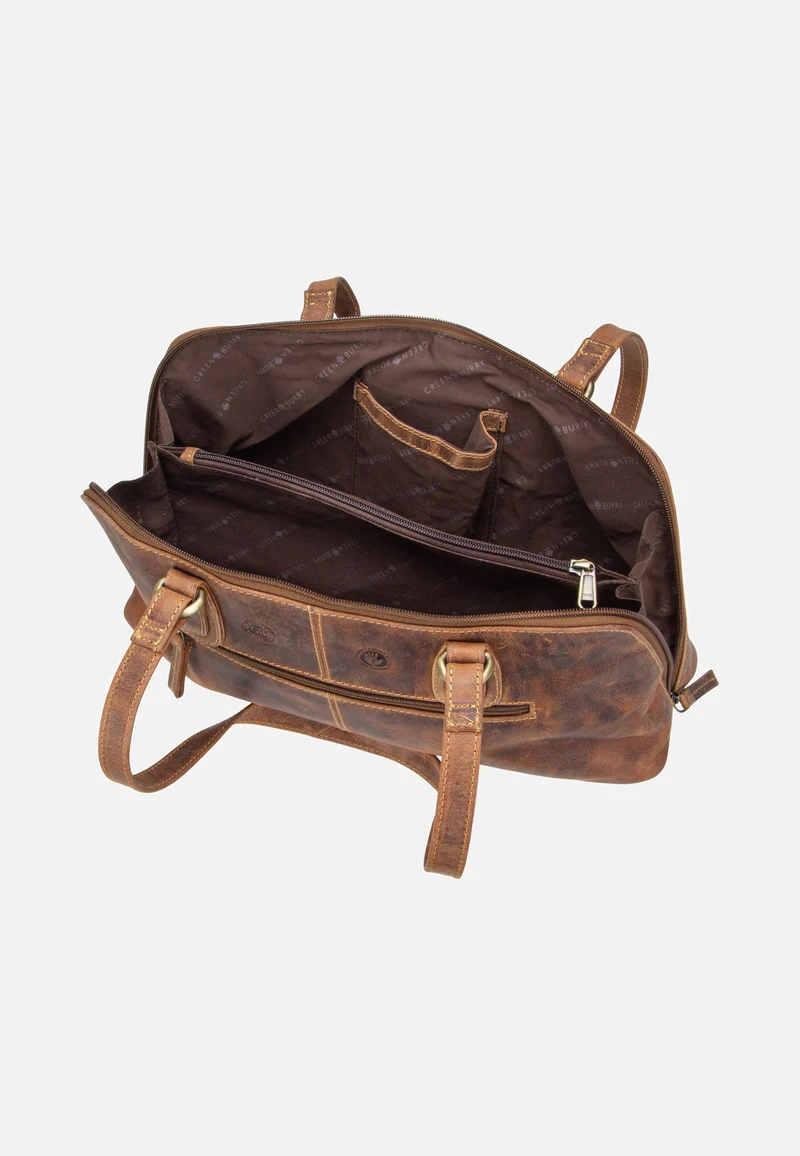 Vintage Rv-Shopper Small Sattelbraun - Einkaufstasche