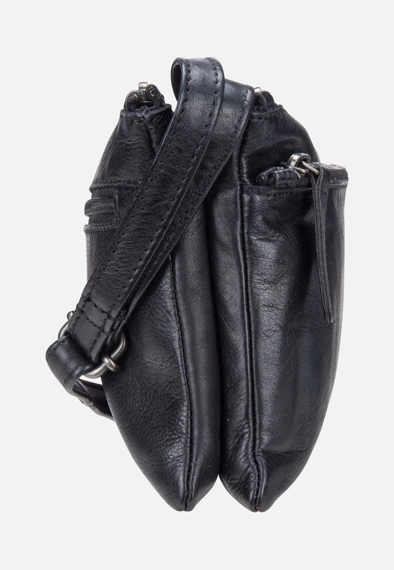 Colombiana Rv 3 Zip Small Black - Crossbody Bag