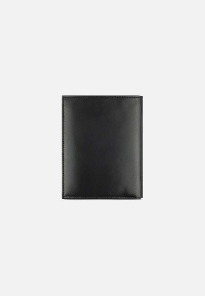 Nobile Vertical with Flap Schwarz - Portemonnaie