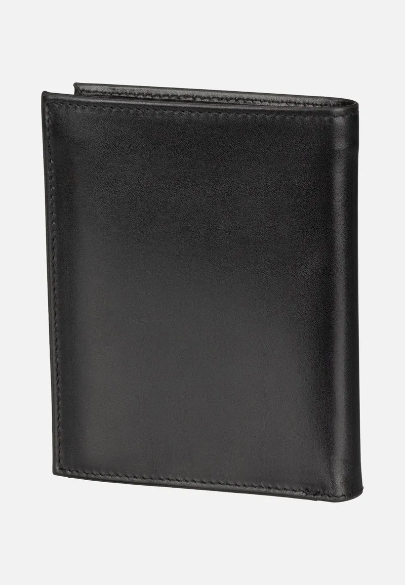 Nobile Vertical with Flap Schwarz - Portemonnaie